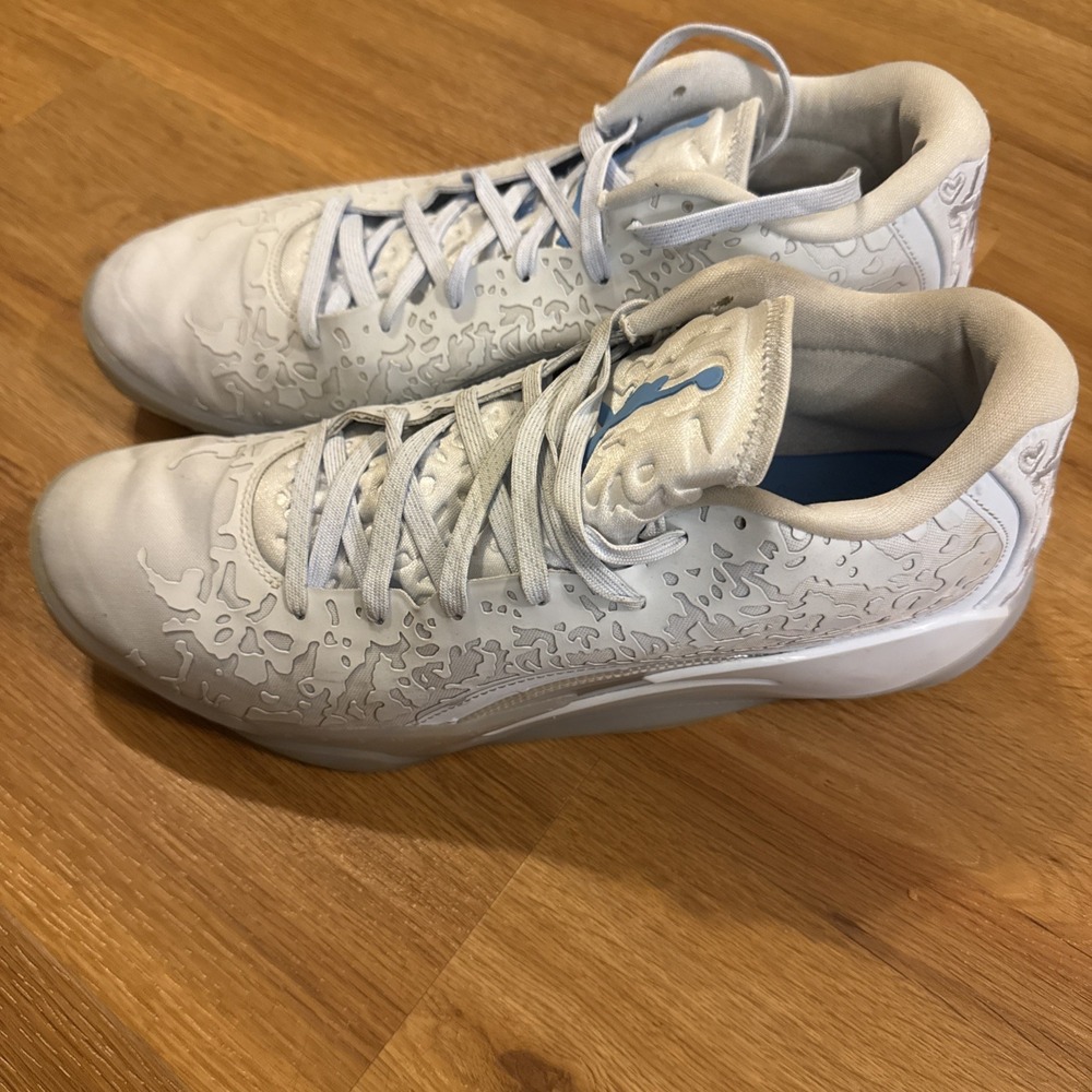 Nike Air Jordan Luka 3 PhotoFinish White Blue Basketball Shoes Men's 13 DR0675